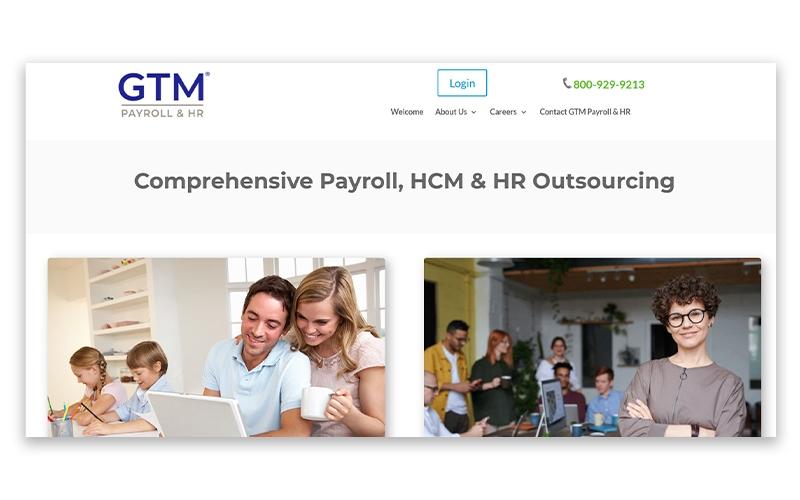 GTM Payroll Services Front Page