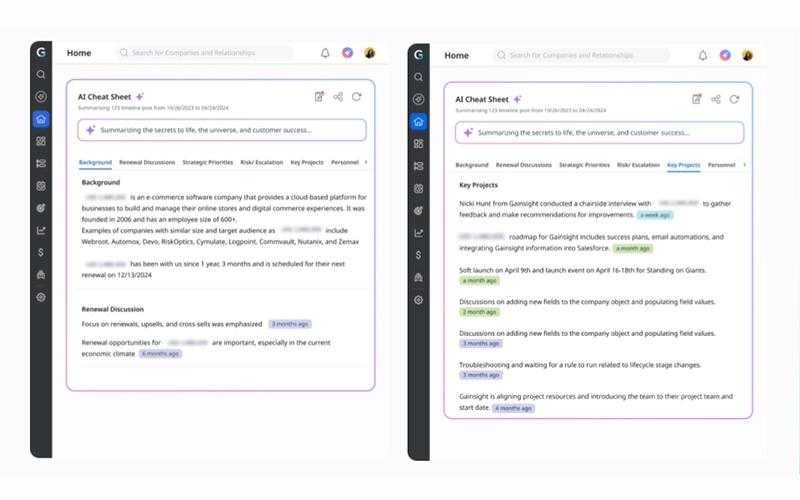 Gainsight Ai Cheat Sheet