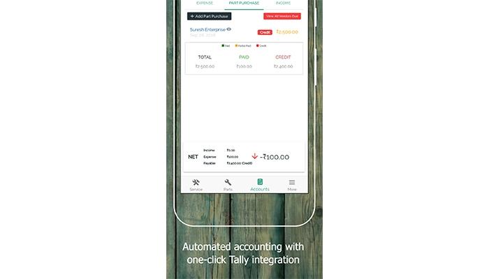 GaragePlug Accounting Module