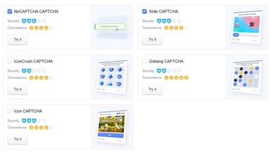 GeeTest Innovative CAPTCHA types that take user less time than traditional CAPTCHAs