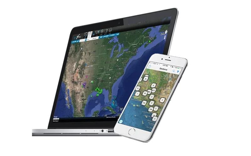 Geoforce Mobile And Dextop view
