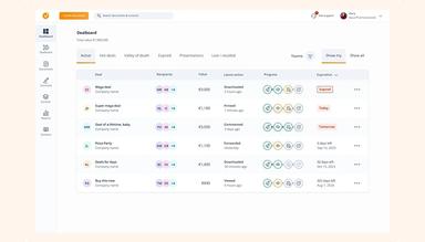 GetAccept Deal Analytics