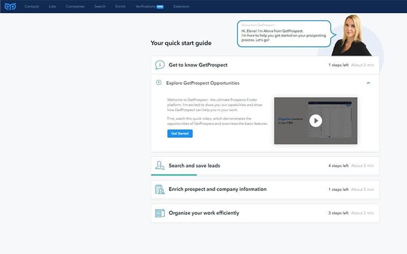 GetProspect Quick Start Guide