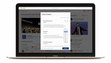 Givebutter Software Sell tickets to events