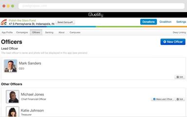 Givelify Admin Account