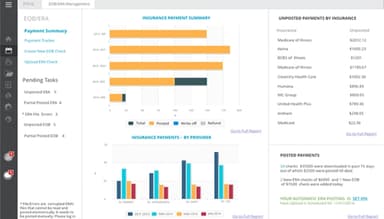GlaceEMR insurance payment summary