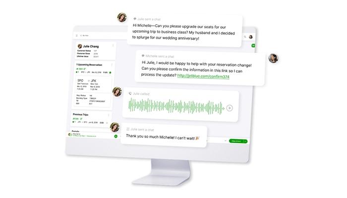 Gladly Conversation Timeline