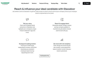 Glassdoor Features