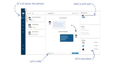 Glassix AI powered unified inbox