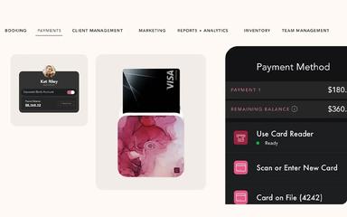 GlossGenius Built in Payments
