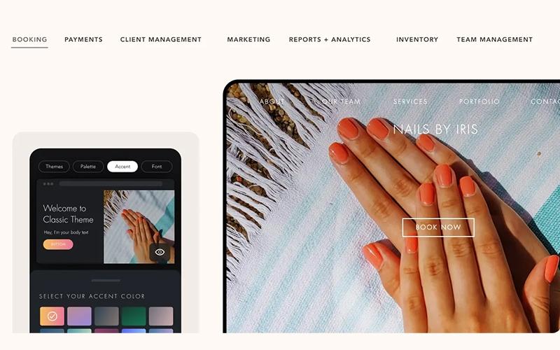 GlossGenius Site Builder