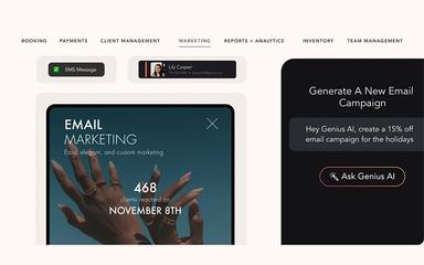 GlossGenius Social Marketing