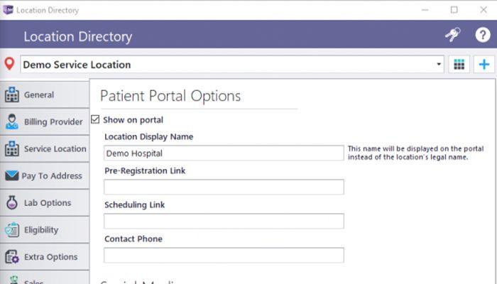 GoRev configuring patient portal