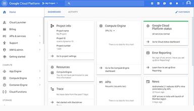 Google Cloud Platform project information