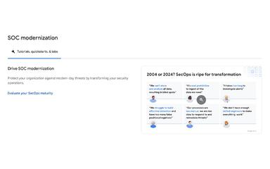 Google SecOps SOC Modernization