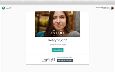 Google Workspace Joining a Meeting