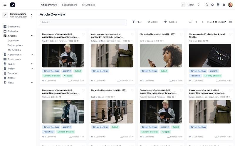 Grand Article Overview