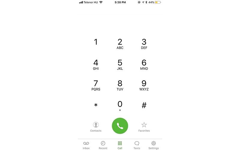 Grasshopper Dial Pad