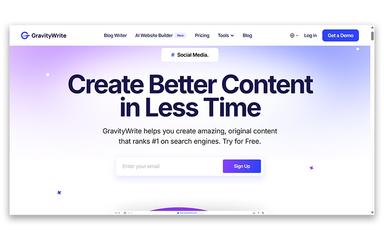 GravityWrite Content Generator