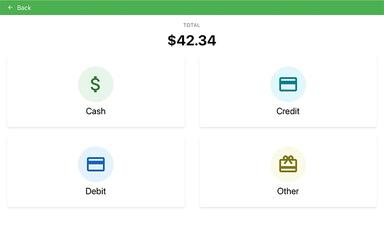 Greenline Payment Types