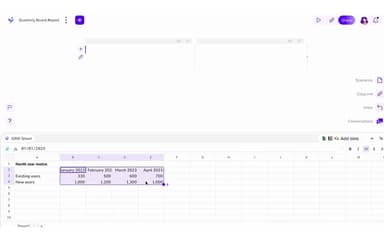 GRID Spreadsheet