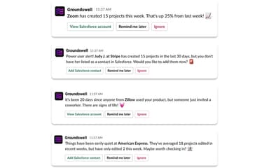 Groundswell Notifications