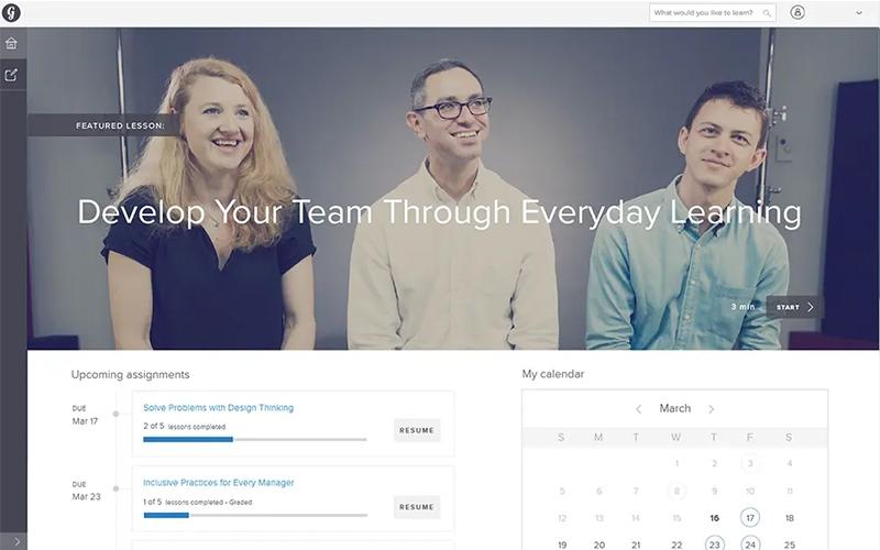 Grovo Learner Dashboard