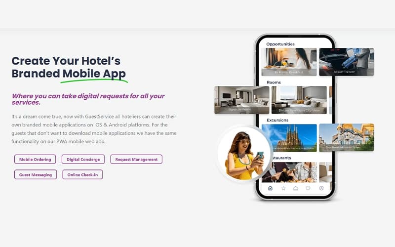 GuestService Create Mobile App