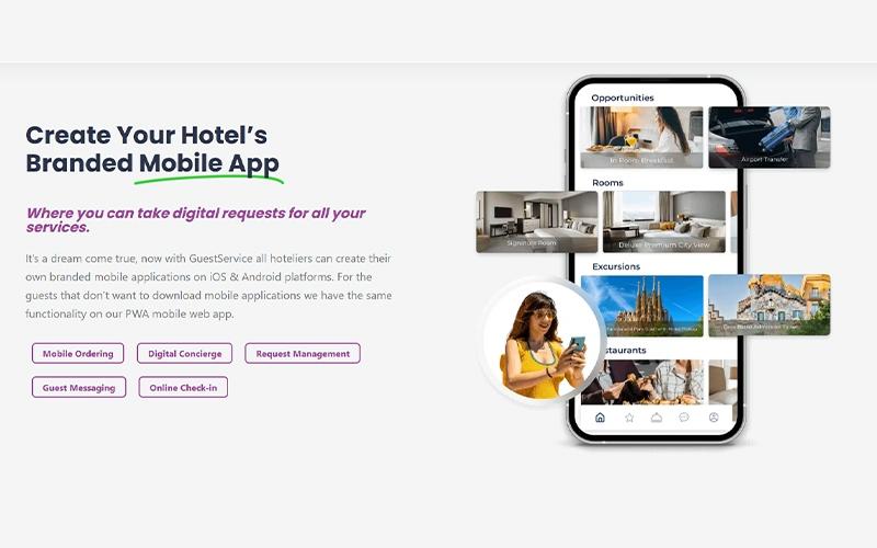 GuestService Create Mobile App