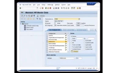 SAP CRM Software HR Data