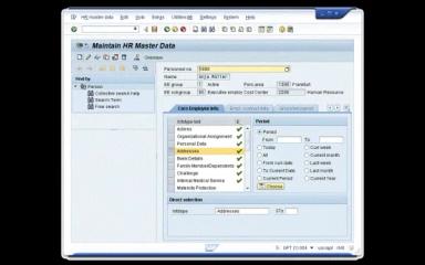 SAP CRM Software HR Data