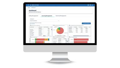 HSI LMS dashboard iMac