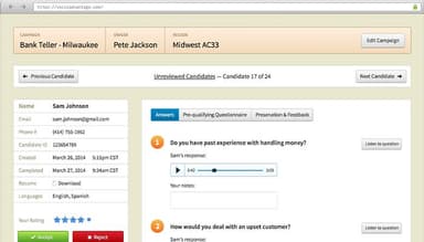 Candidate Profile