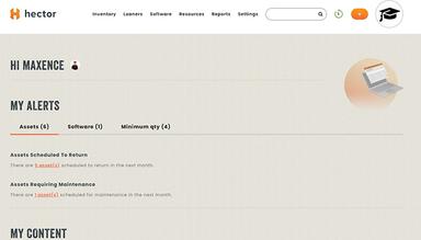 Hector CMMS Home Page