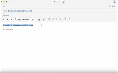 Helper Operations Summary