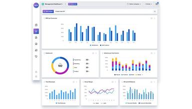Helu Dashboards planning analysing in one tool