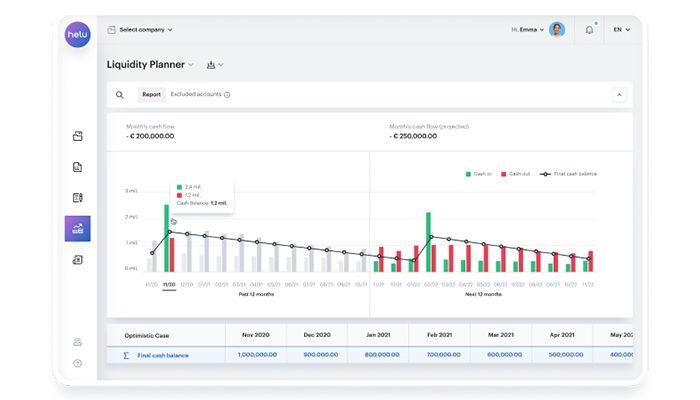 Helu Liquidity Planner