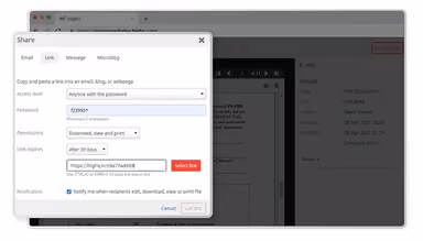 HighQ File And Send Your Documents