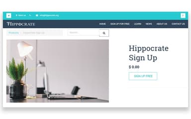 Hippocrate-EMR Sign Up
