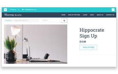 Hippocrate-EMR Sign Up