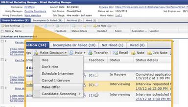 HireMojo Candidate management