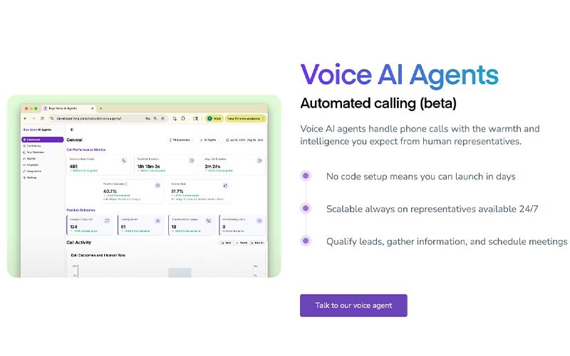 Hiya Voice AI Agent