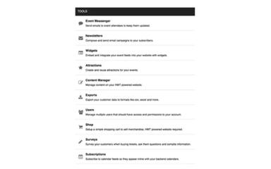 HoldMyTicket Ticketing Tools
