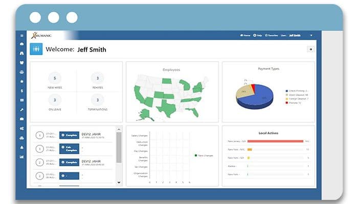 Humanic Dashboard
