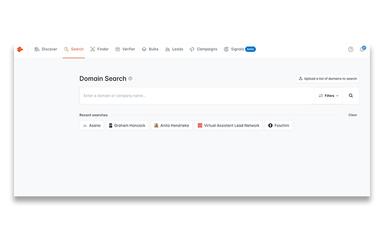 Hunter Domain Search