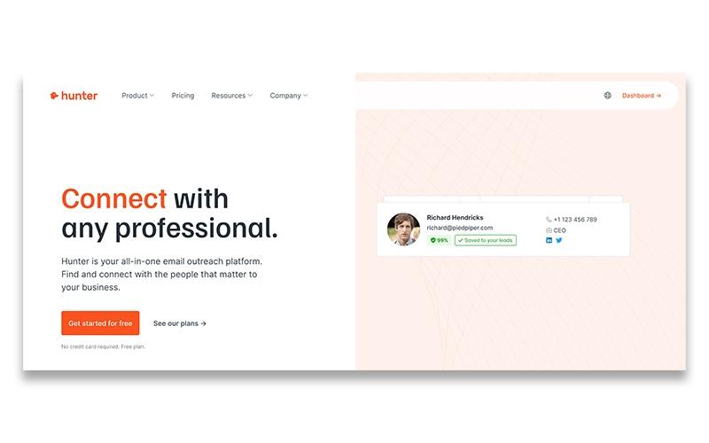 Hunter Homepage