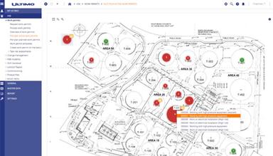 IFS ULTIMO Plot plans in Ultimo for a clear overview