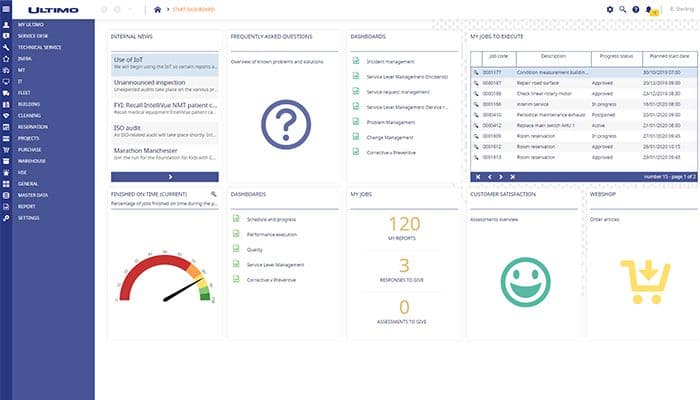 IFS Ultimo Dashboard