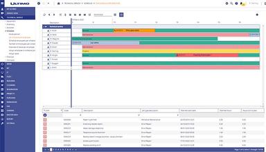 IFS Ultimo EAM job scheduling