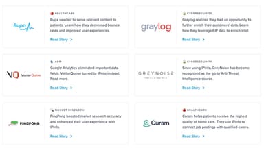 IPinfo Terminus, Nike, Graylog, Paypal, Daimler, Bombora, and many others